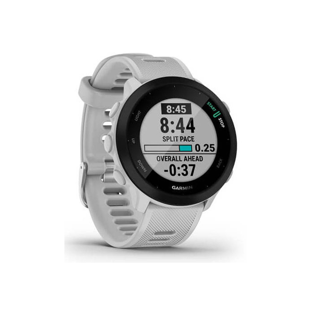Смарт-годинник Garmin Forerunner 55, Whitestone, GPS (010-02562-11) - зображення 3