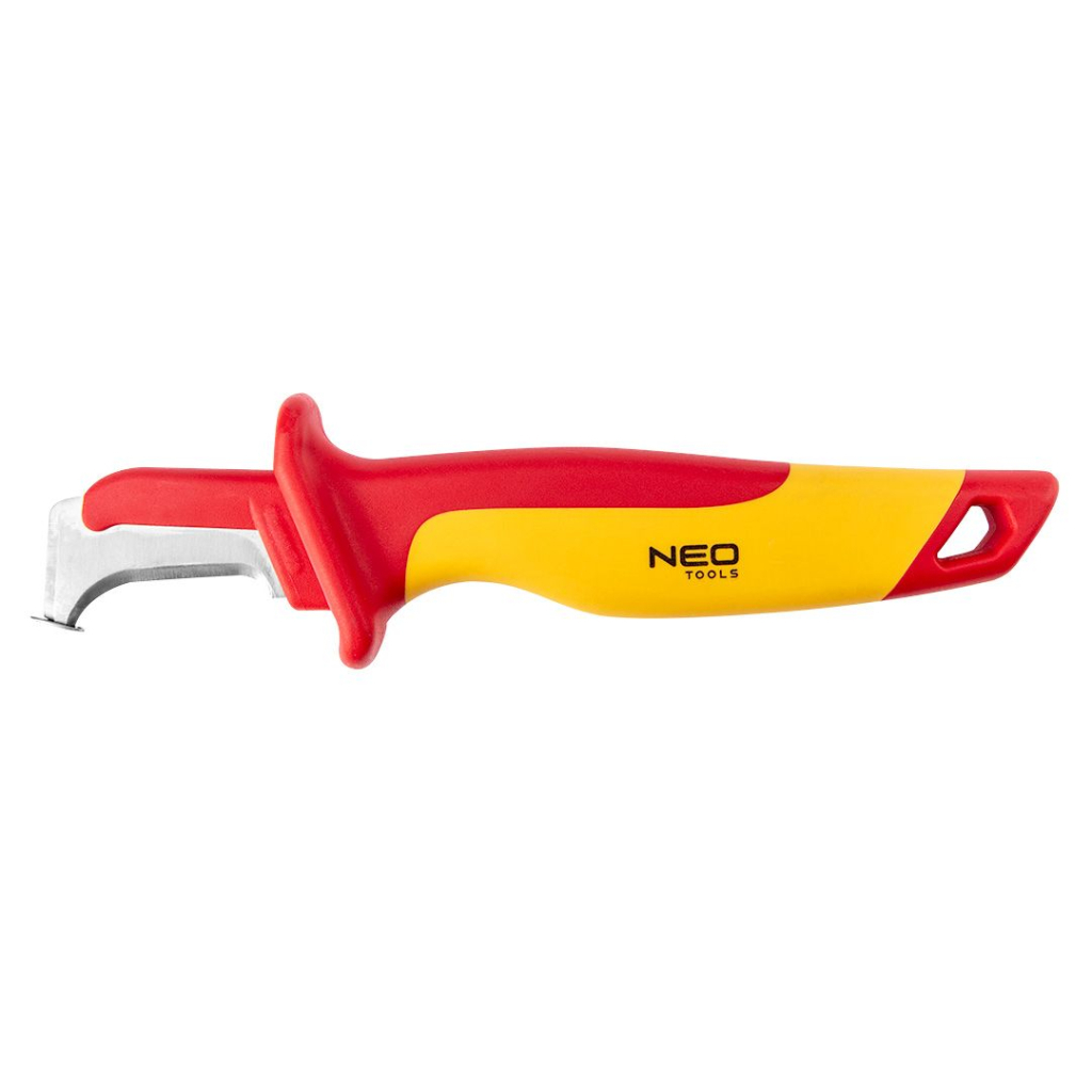 Ніж монтажний Neo Tools діелектричний, 1000V, вигнуте лезо, 180мм (01-553) - зображення 7
