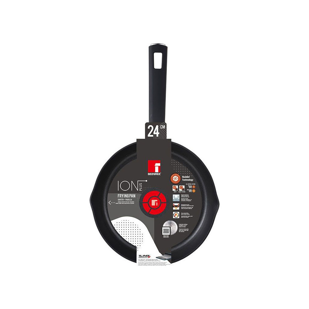 Сковорода Bergner Ion Plus 24 см (BG-35903-BK) - зображення 5