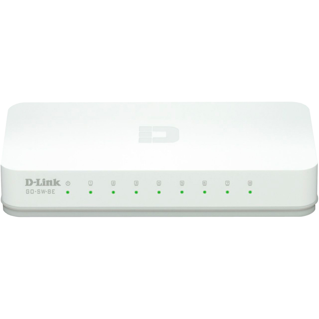 Комутатор мережевий D-Link GO-SW-8E - зображення 2