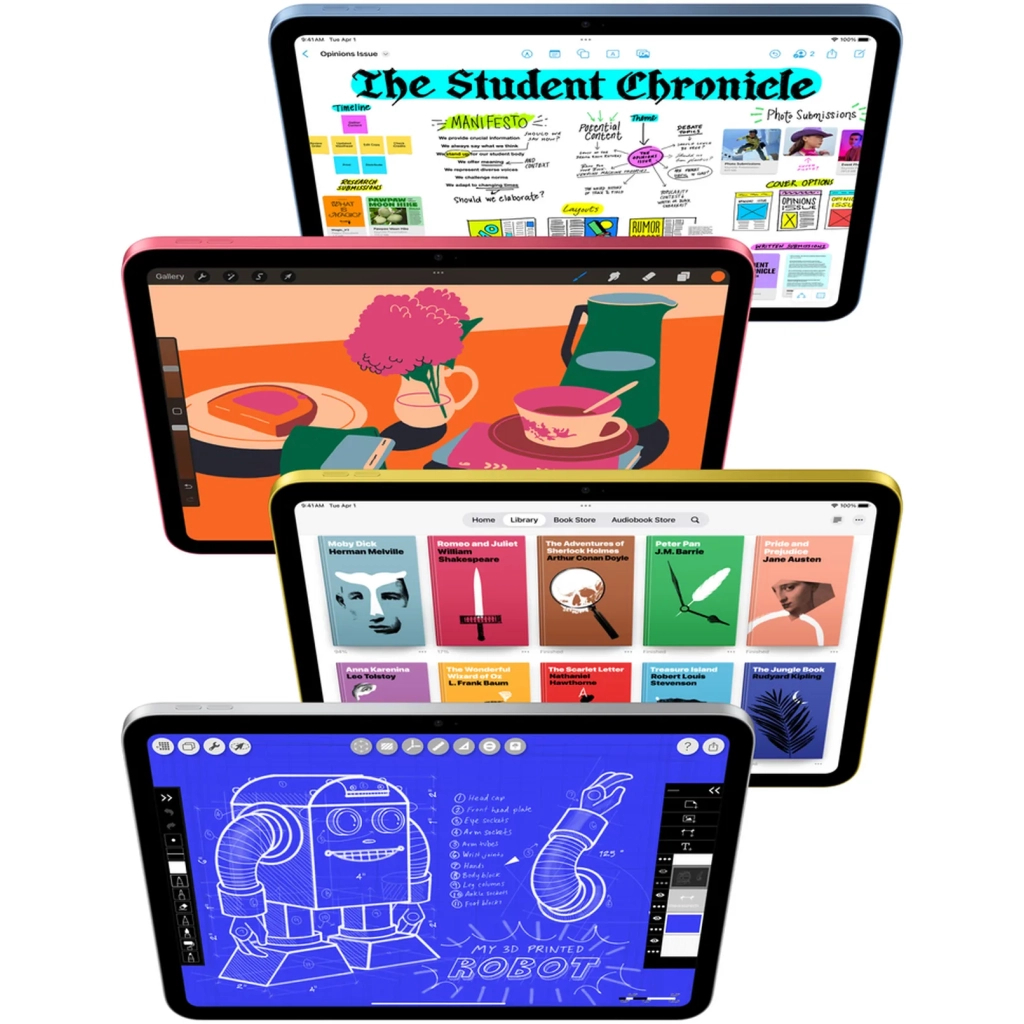 Планшет Apple iPad 11" 2025 Wi-Fi 128GB Yellow (MD4D4TY/A) - зображення 5