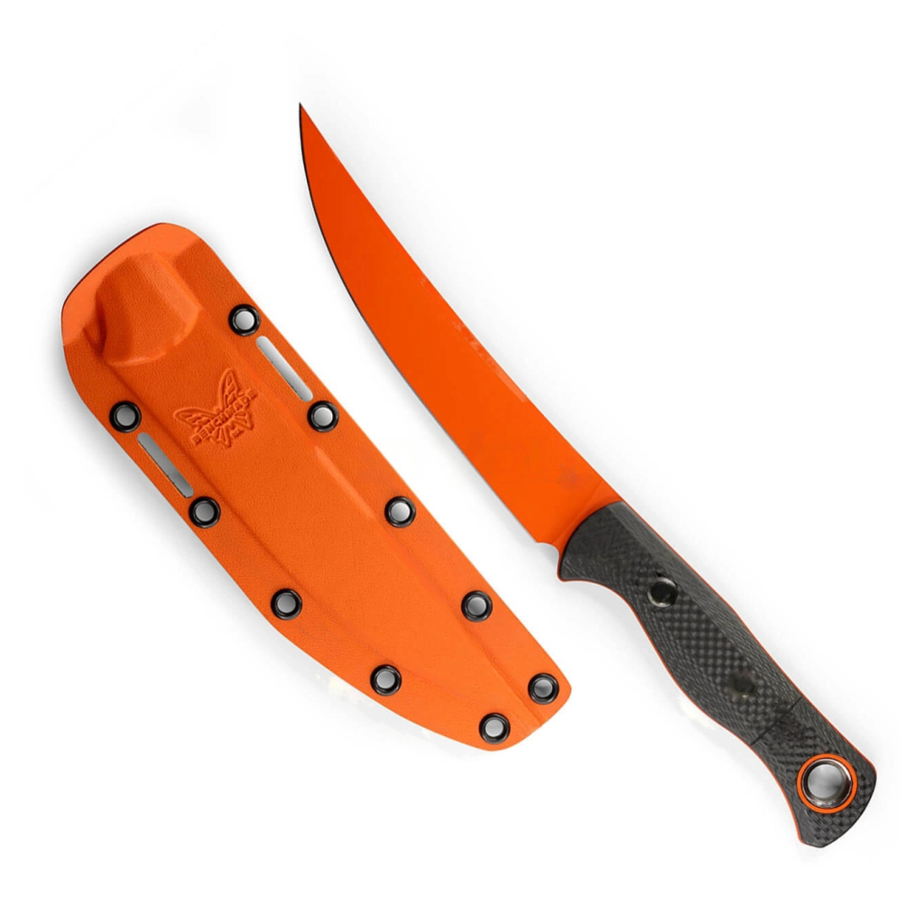 Ніж Benchmade Meatcrafter Orange CF (15500OR-2) - зображення 5
