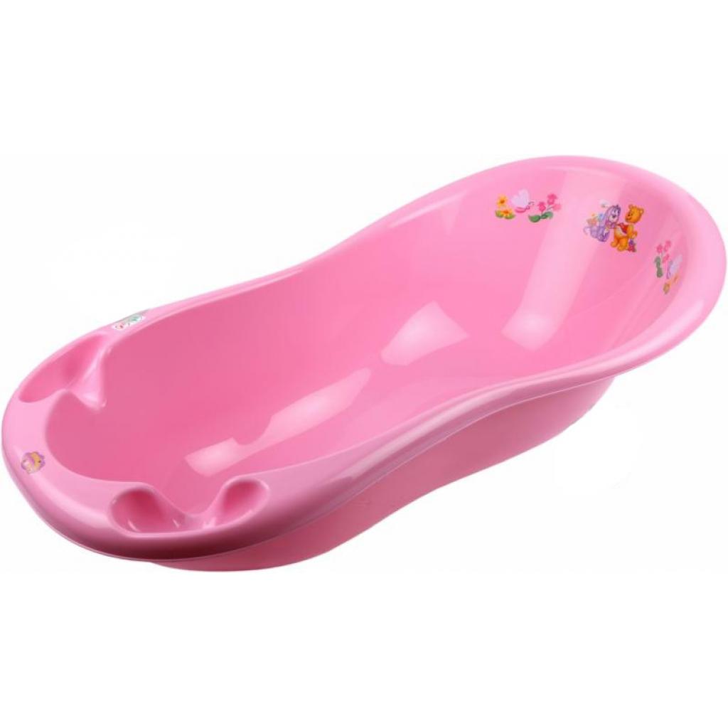 Ванночка Maltex 100 см Кубусь Рожева (3910508) - зображення 1