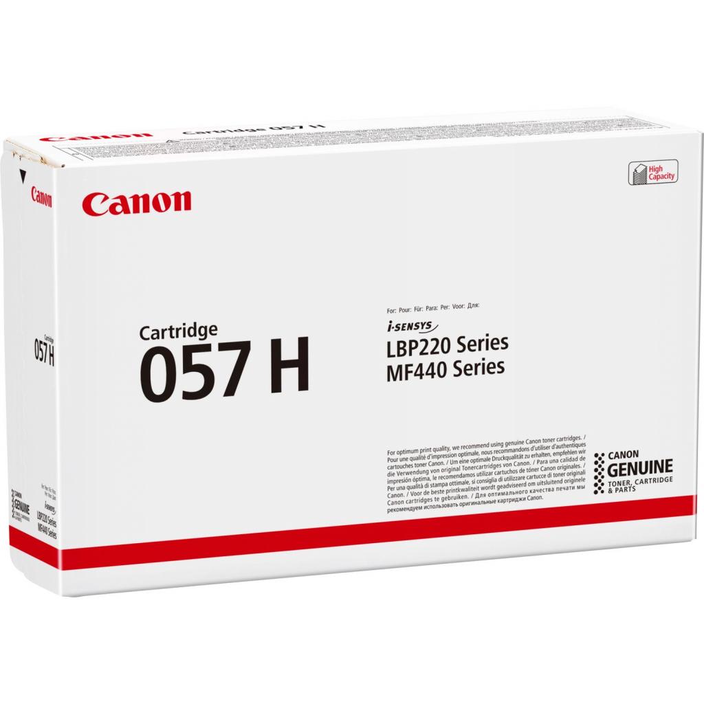 Картридж Canon 057H Black 10K (3010C002) - зображення 1