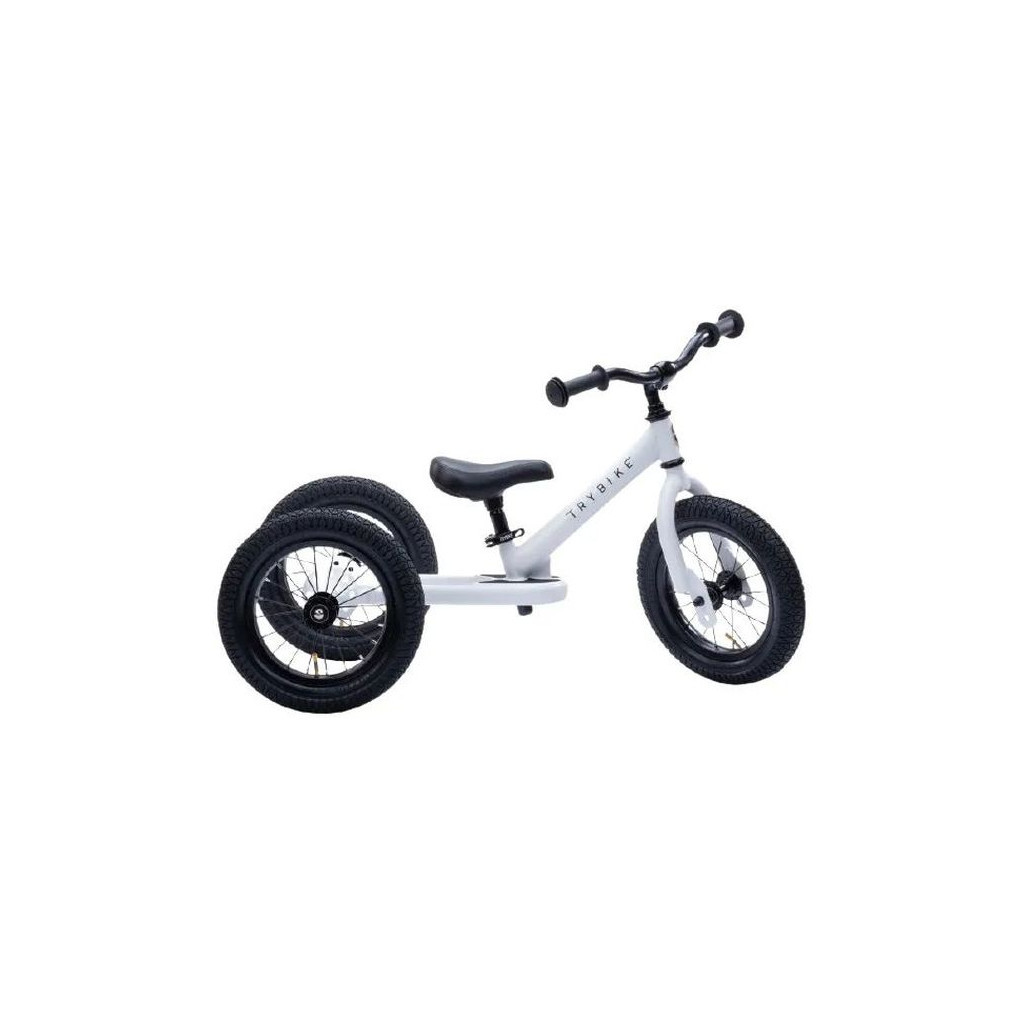 Біговел Trybike триколісний балансуючий білий (TBS-2-WHT+TBS-99-TK) - зображення 1