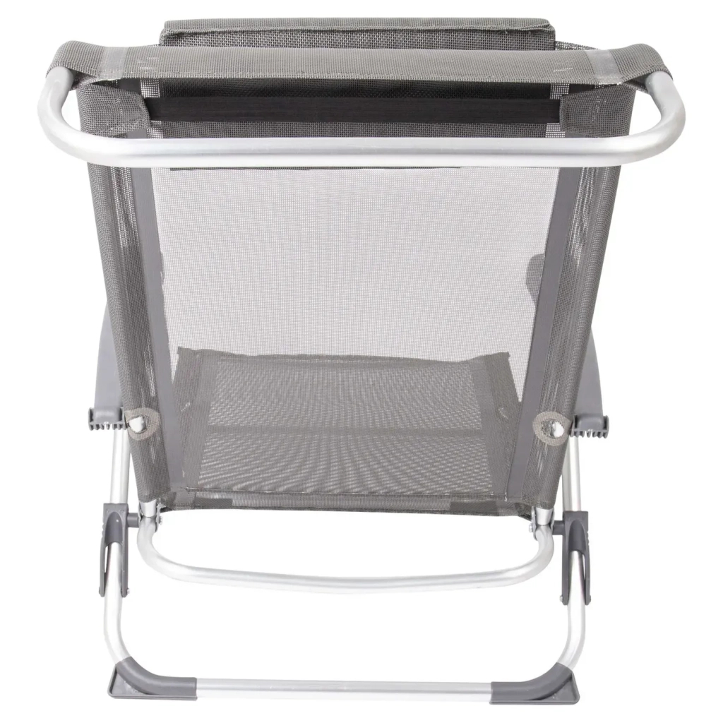 Крісло складане Bo-Camp Saint-Tropez Grey (1204796) (DAS303395) - зображення 7