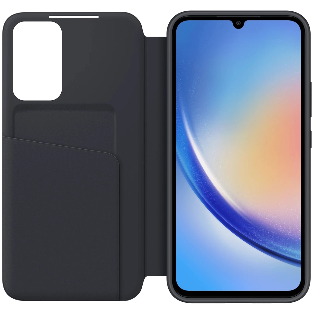 Чохол до мобільного телефона Samsung Samsung A34 Smart View Wallet Case Black (EF-ZA346CBEGRU) - зображення 3
