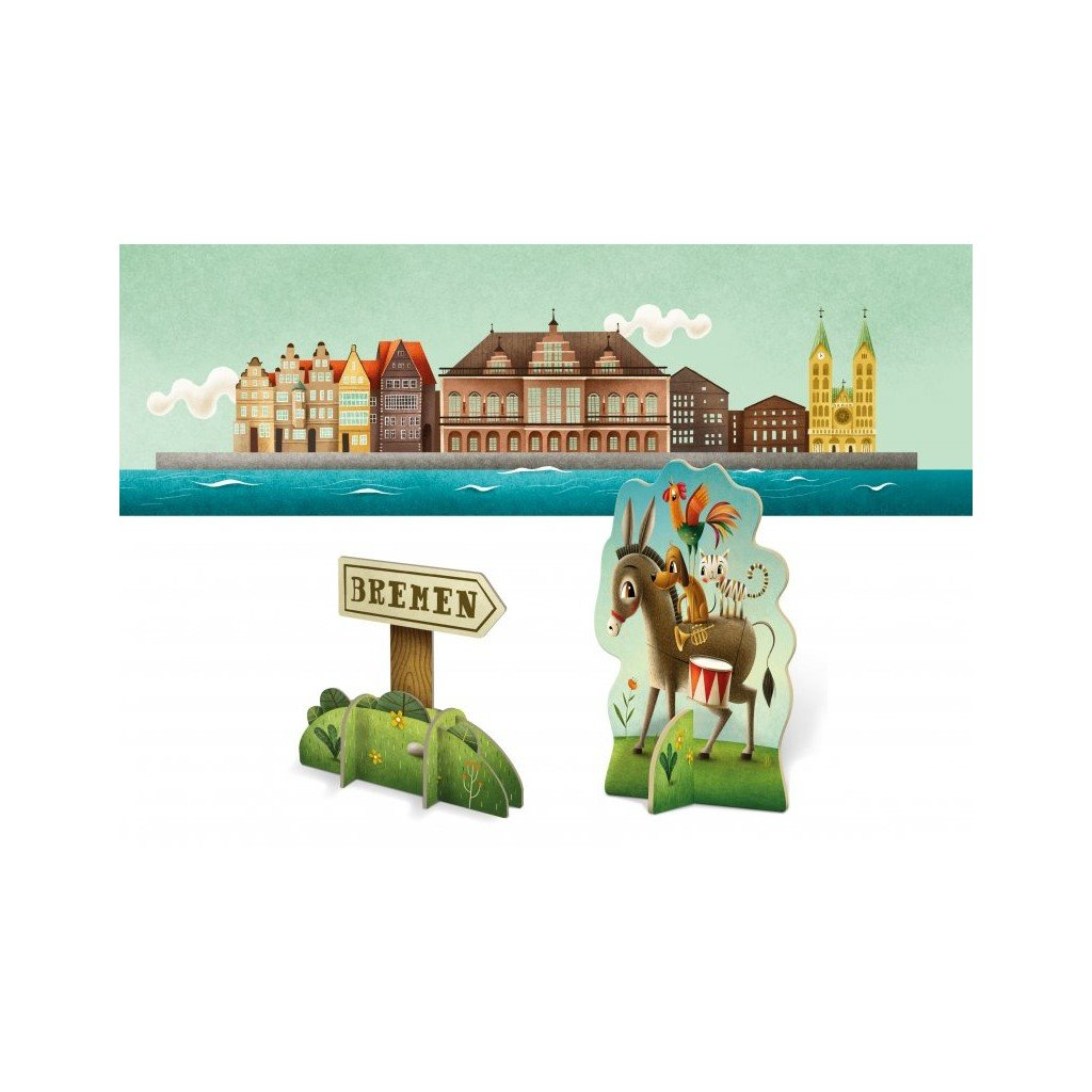 Настільна гра Granna Музики з Бремена (84290) - зображення 3