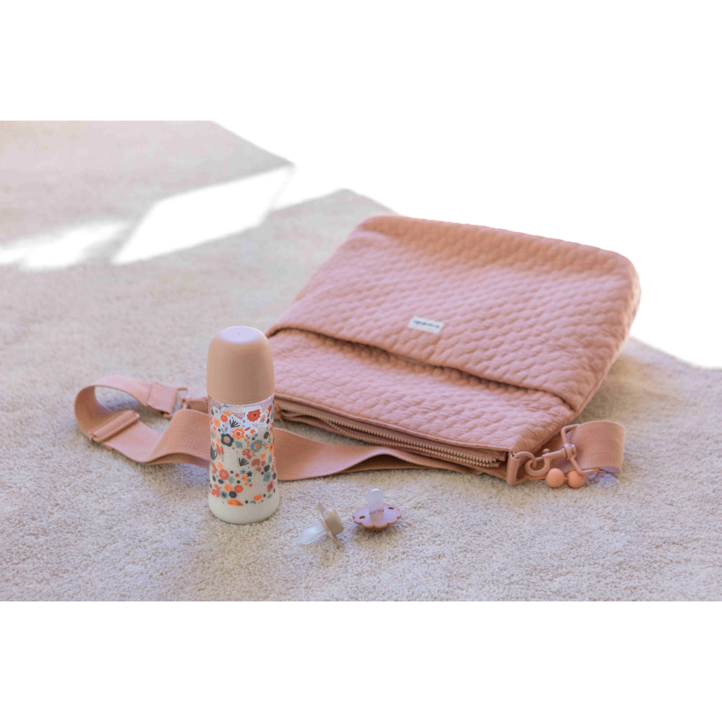 Пляшечка для годування Suavinex Wonderland 270 мл, фізіологічна, середній потік, рожева (308748) - изображение 4