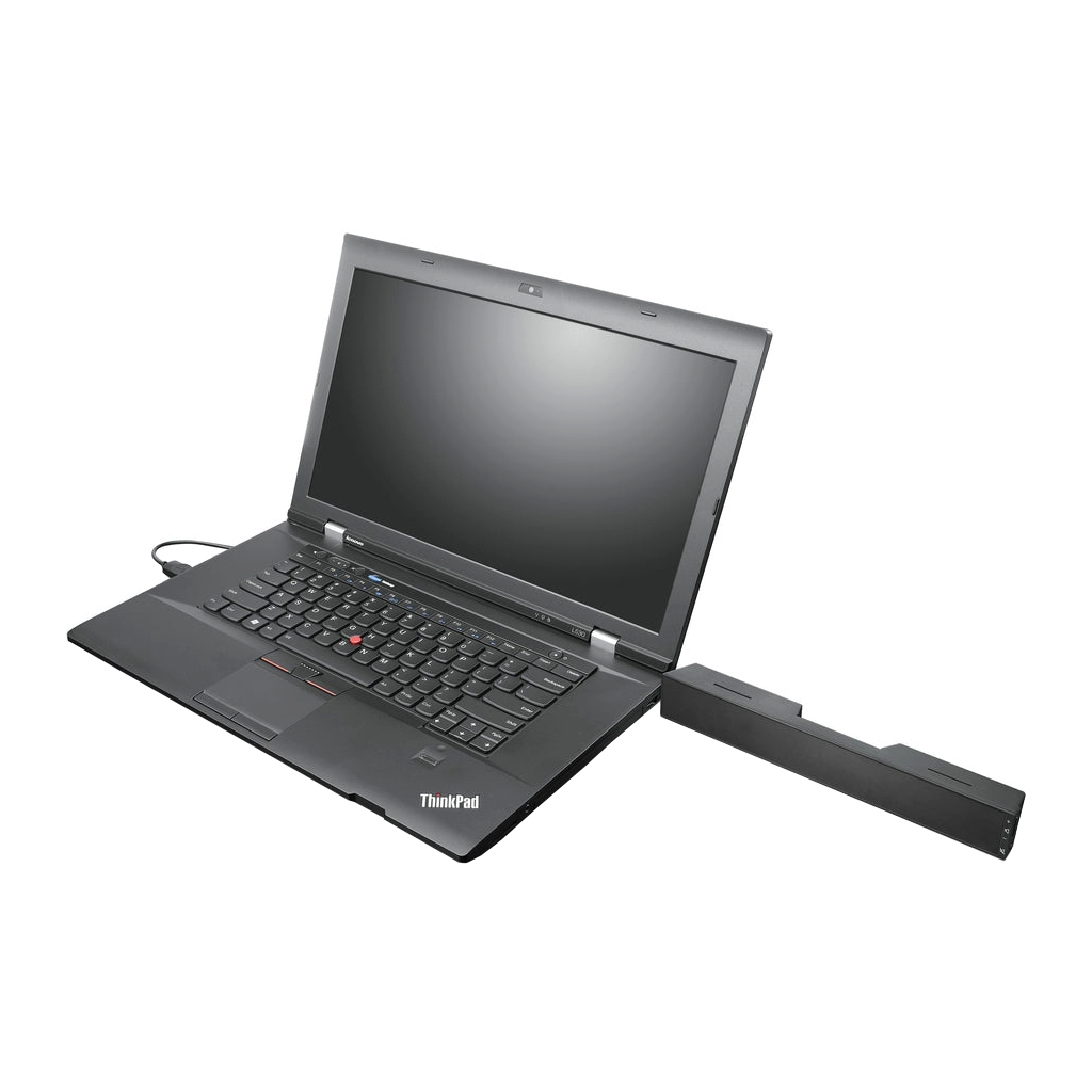 Акустична система Lenovo Soundbar USB Black (0A36190) - зображення 5