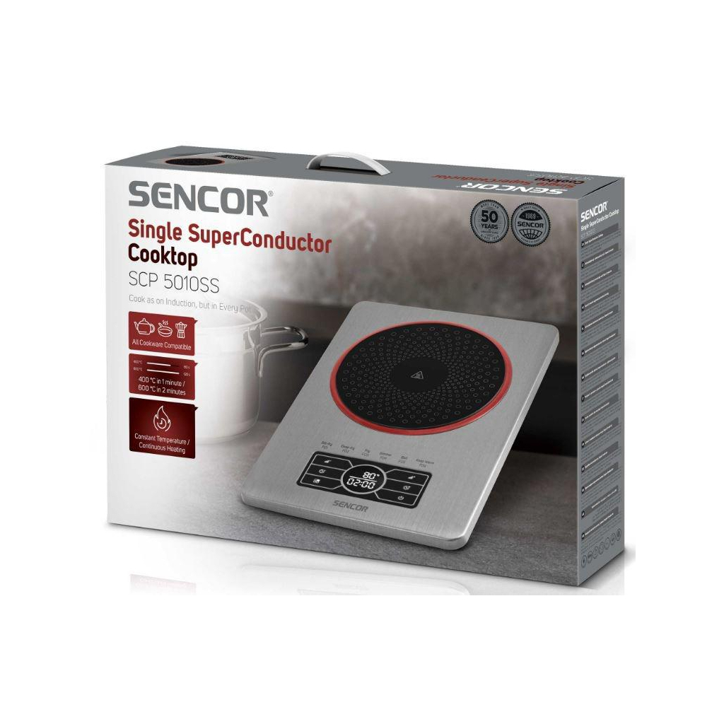 Настільна плита Sencor SCP5010SS - изображение 7