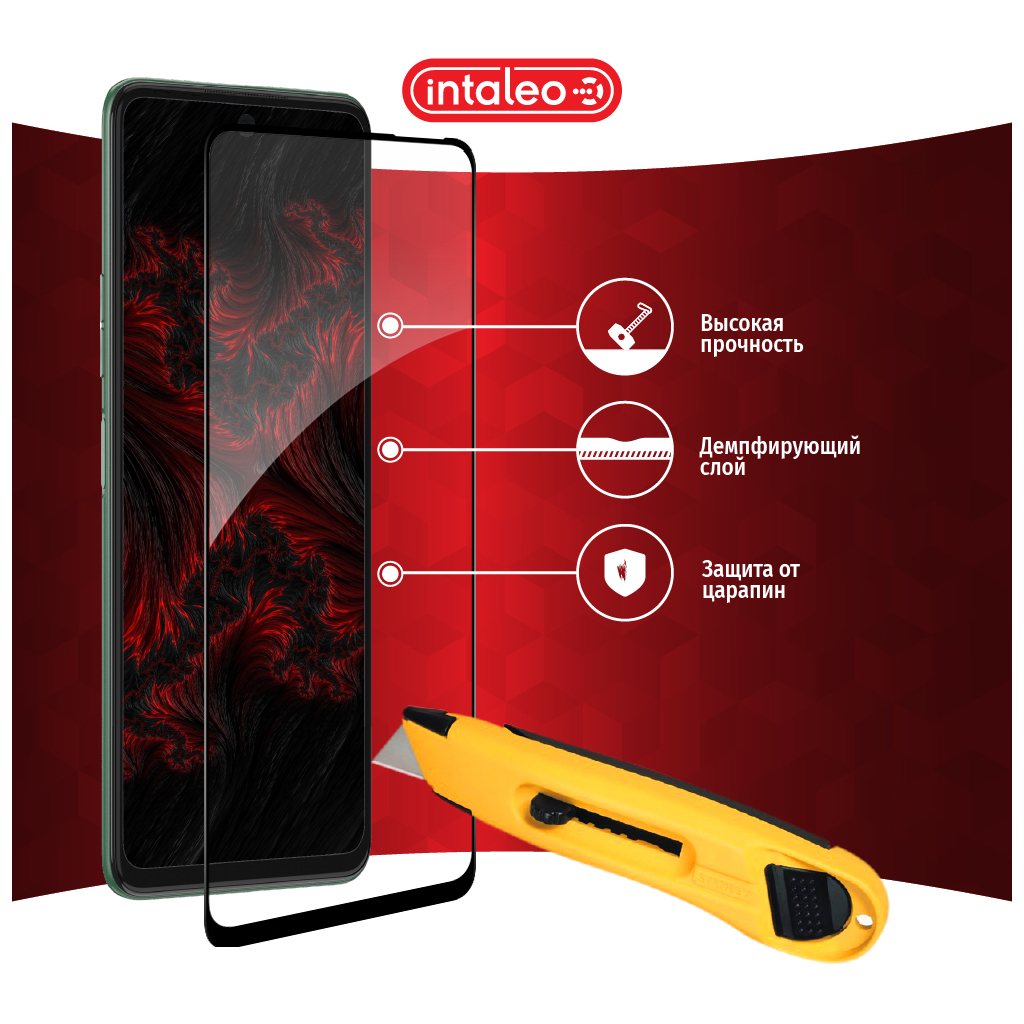 Скло захисне Intaleo Full Glue Tecno Camon 17P (1283126515842) - зображення 4