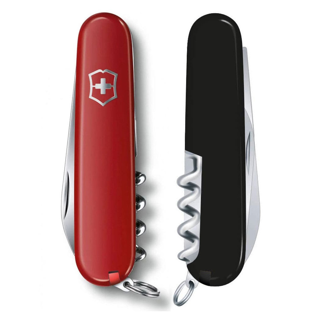 Ніж Victorinox Waiter Ukraine 84 мм Червоно-червоний (0.3303.1.3) - зображення 6