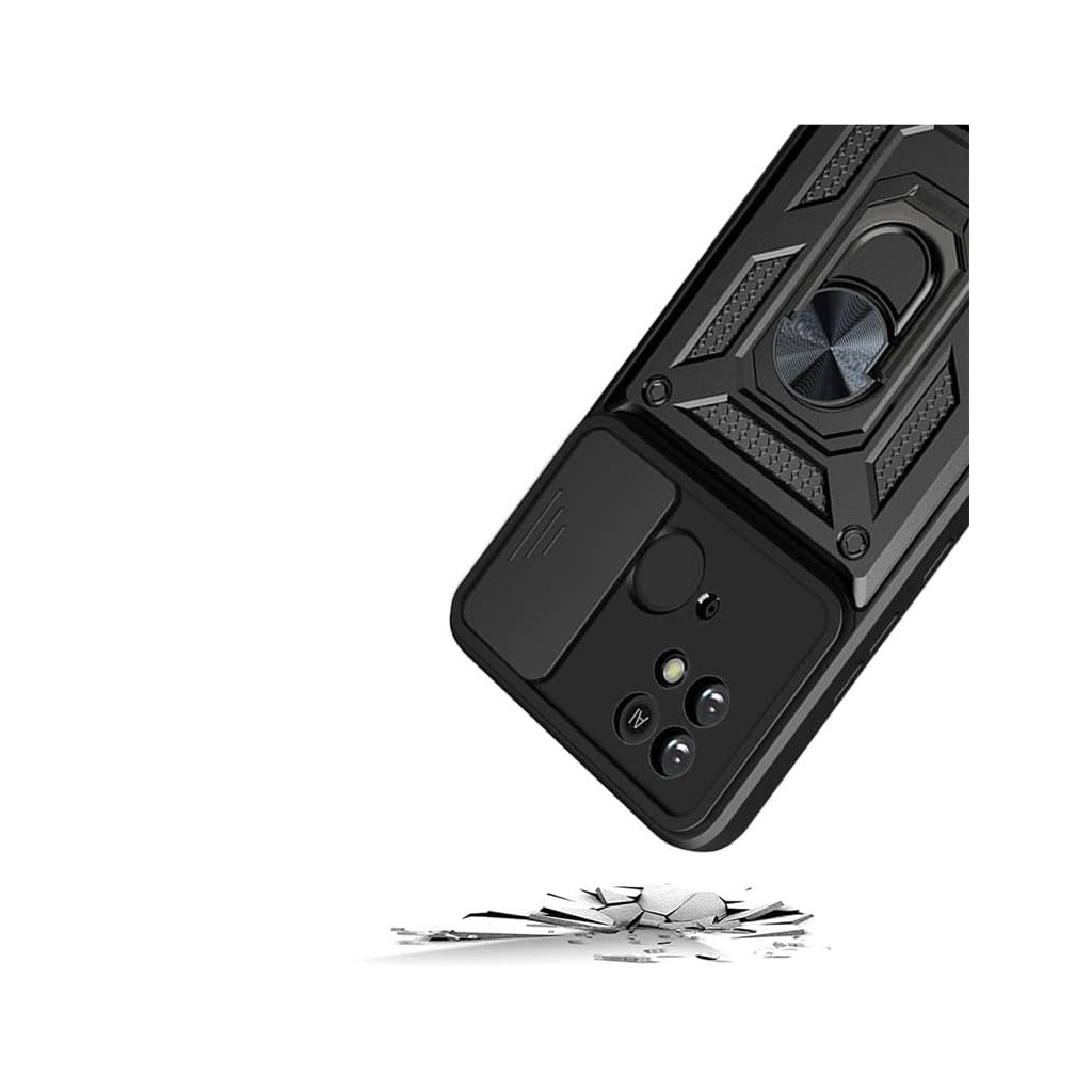 Чохол до мобільного телефона BeCover Military Xiaomi Redmi 10C Black (707425) - зображення 3