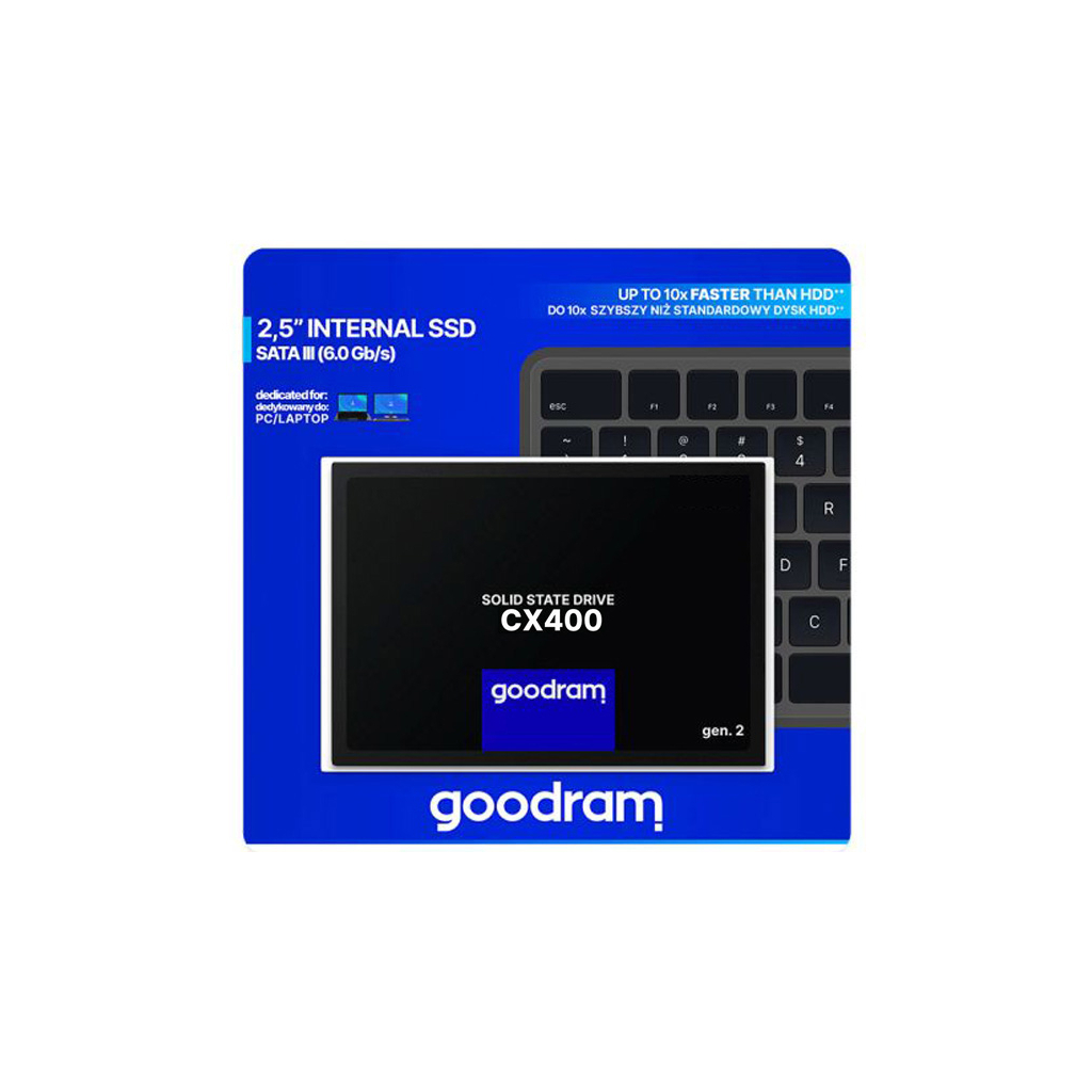 Накопичувач SSD 2.5" 256GB Goodram (-SSDPR-CX400-256-G2) - зображення 4