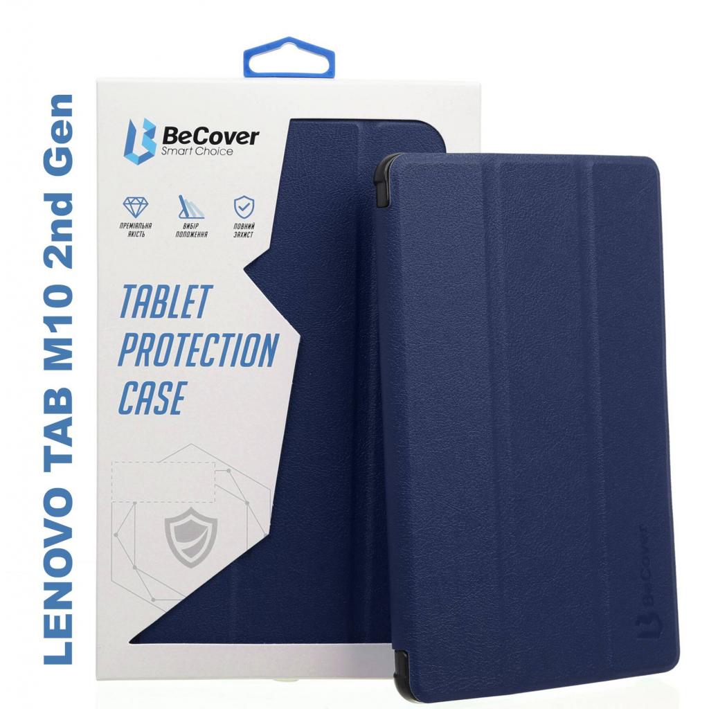 Чохол до планшета BeCover Smart Case Lenovo Tab M10 TB-X306F HD (2nd Gen) Deep Blue (705628) - зображення 4