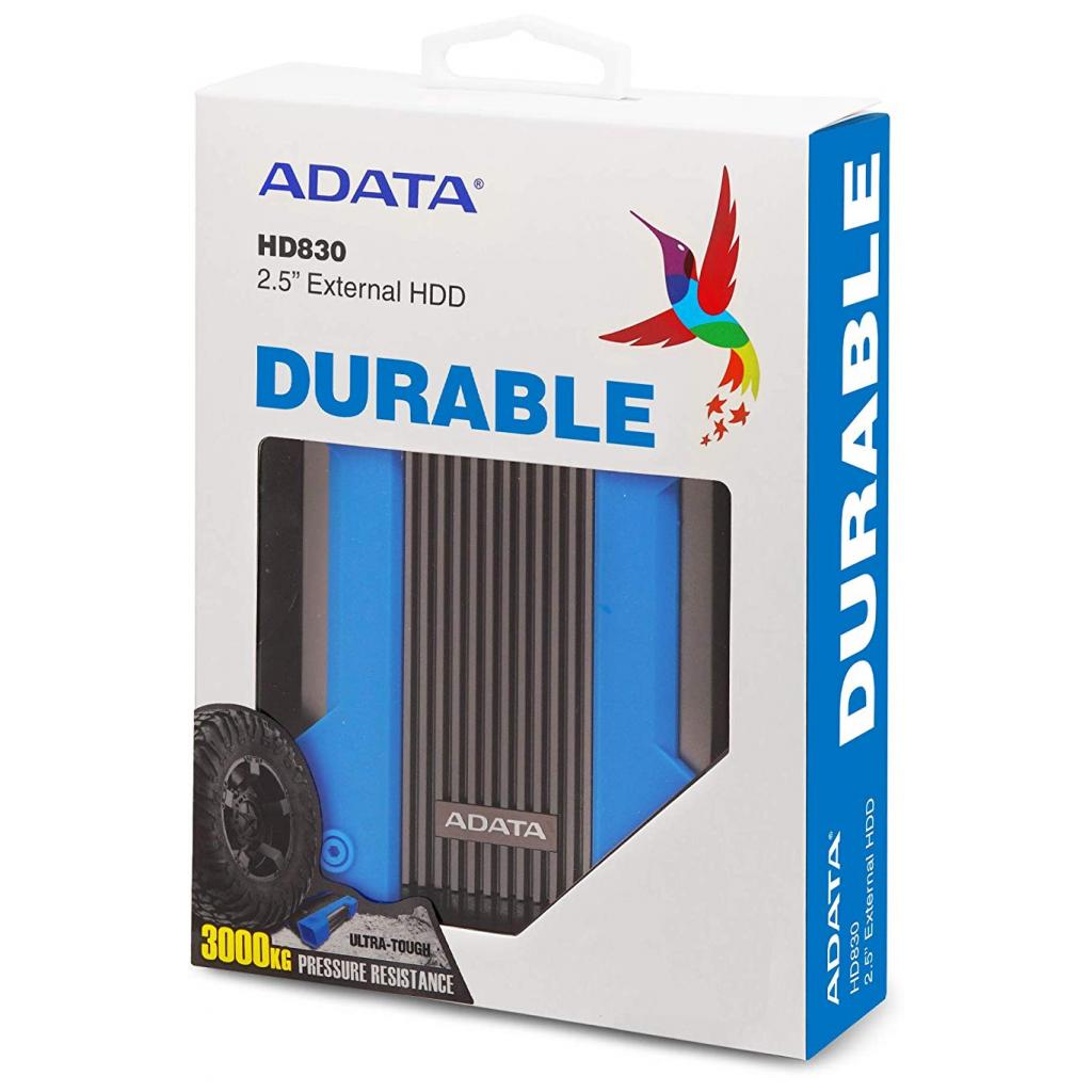 Зовнішній жорсткий диск 2.5" 4TB ADATA (AHD830-4TU31-CBL) - зображення 6