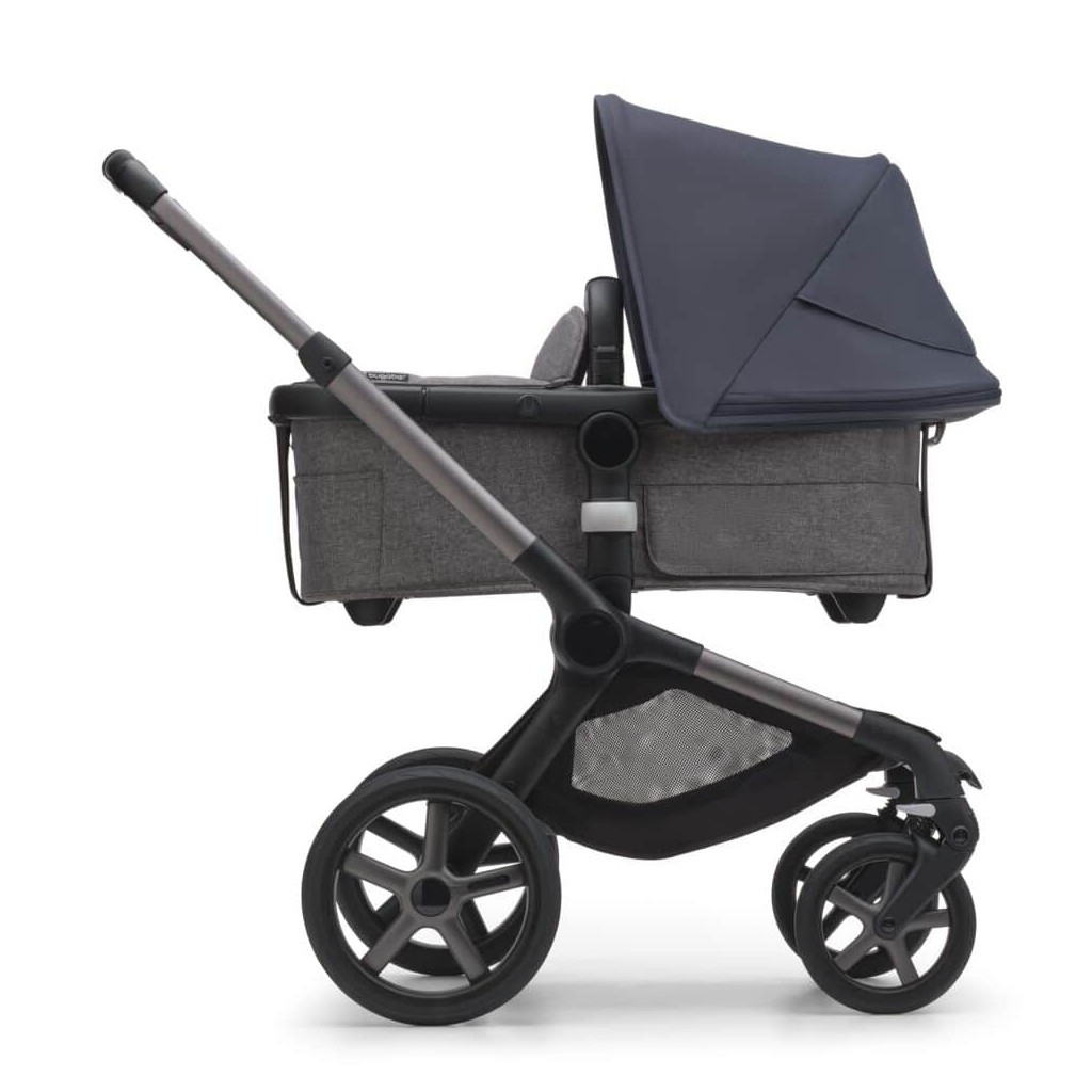 Капюшон для коляски Bugaboo Fox 5 Stormy Blue, Синій (100167009) - зображення 2