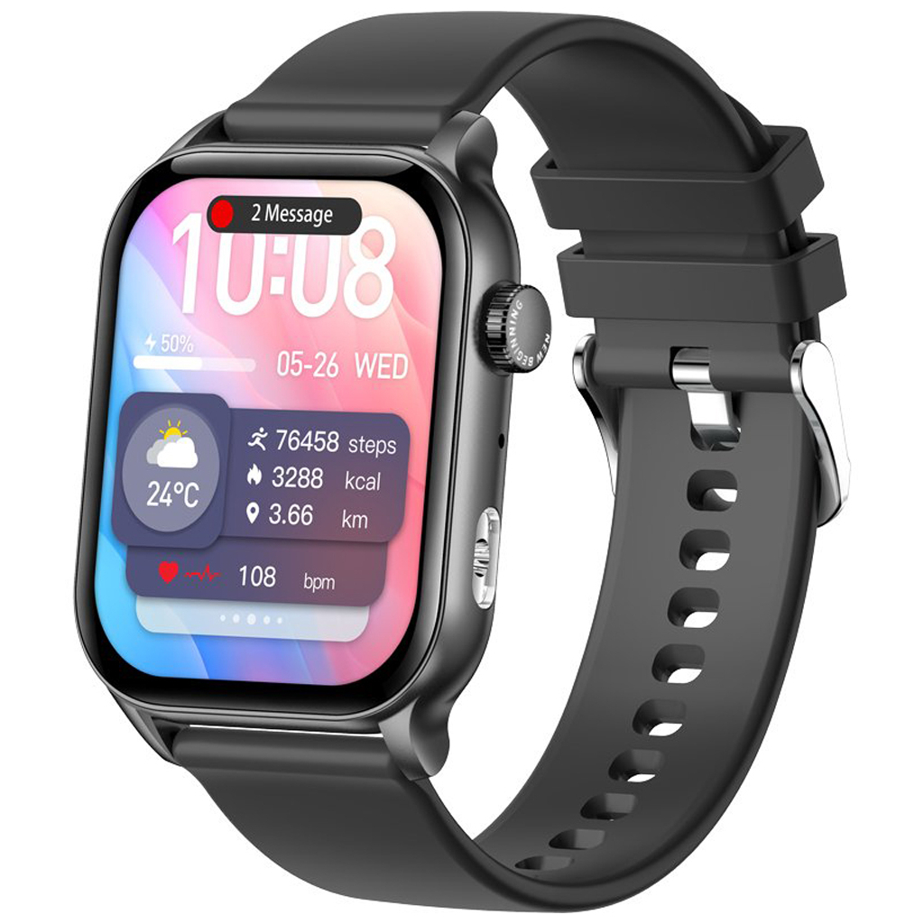 Смарт-годинник Gelius GP-SW015 Amazwatch Light Black (2099901012722) - зображення 6