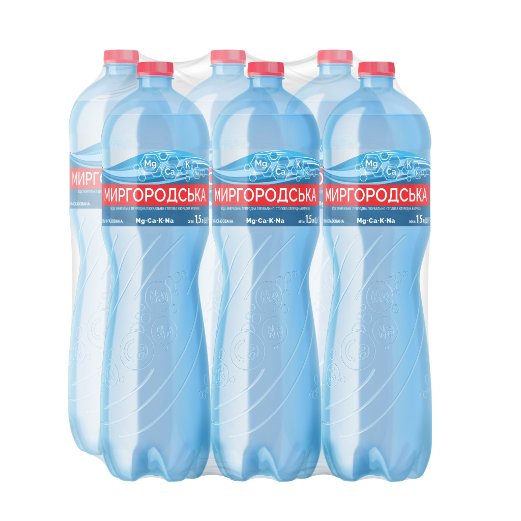 Мінеральна вода Миргородська 1.5 л газ пет (4820000430012) - изображение 4