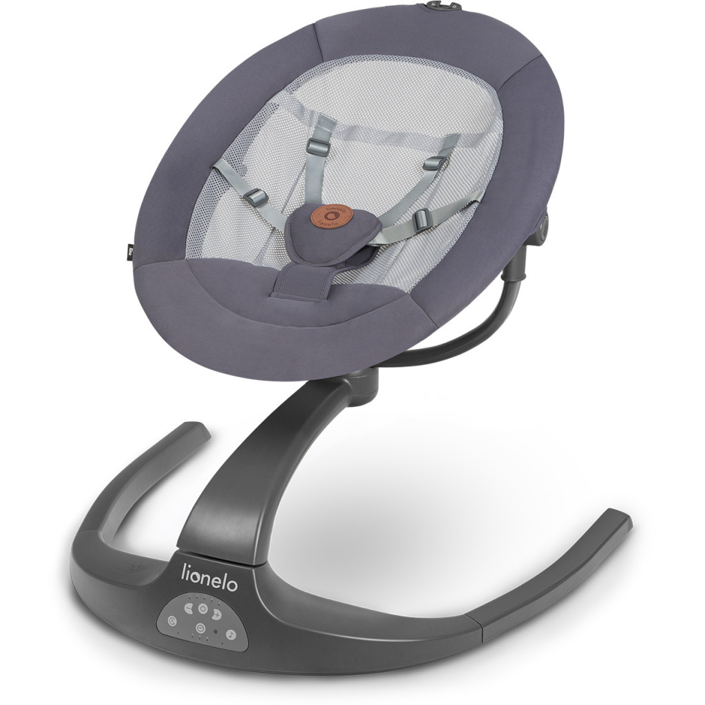 Крісло-гойдалка Lionelo Rina grey concrete (LO-RINA GREY CONCRETE) - зображення 2