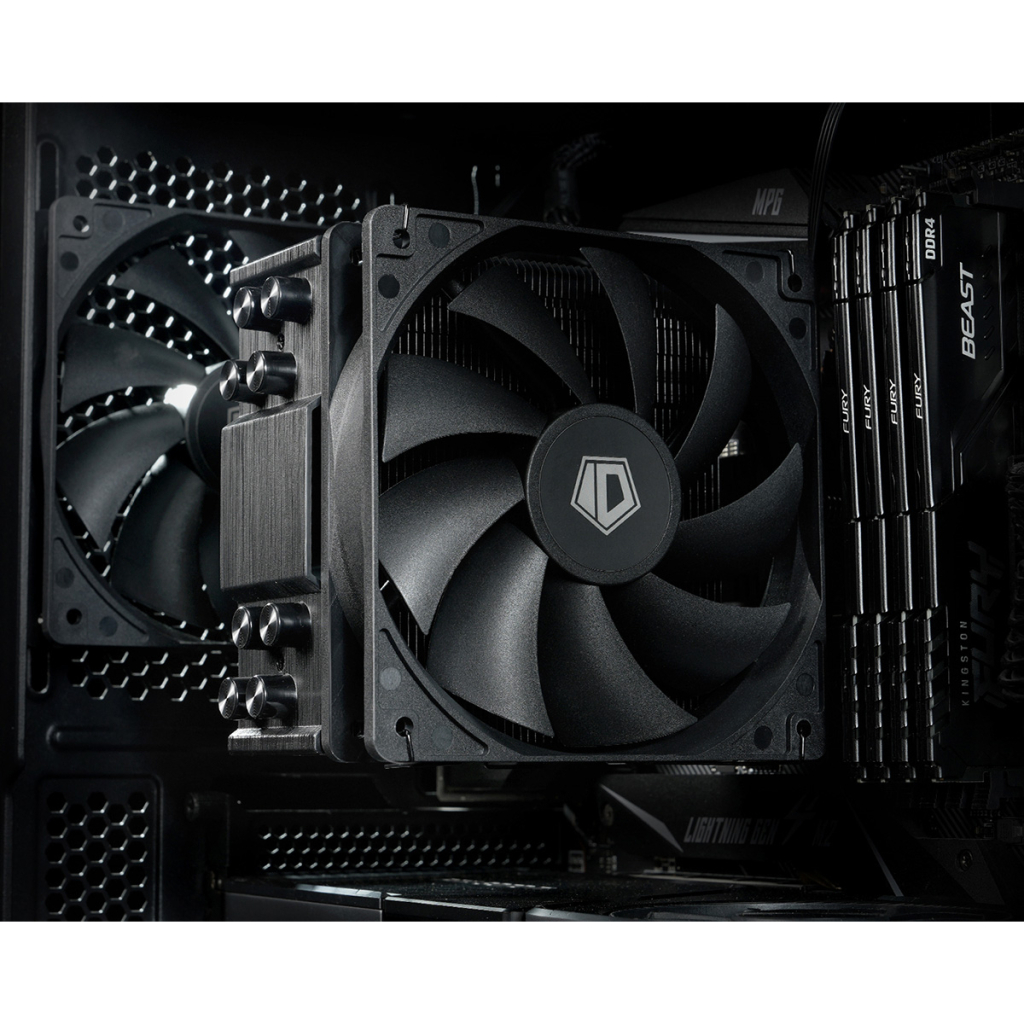 Кулер до процесора ID-Cooling SE-214-XT Black - зображення 8