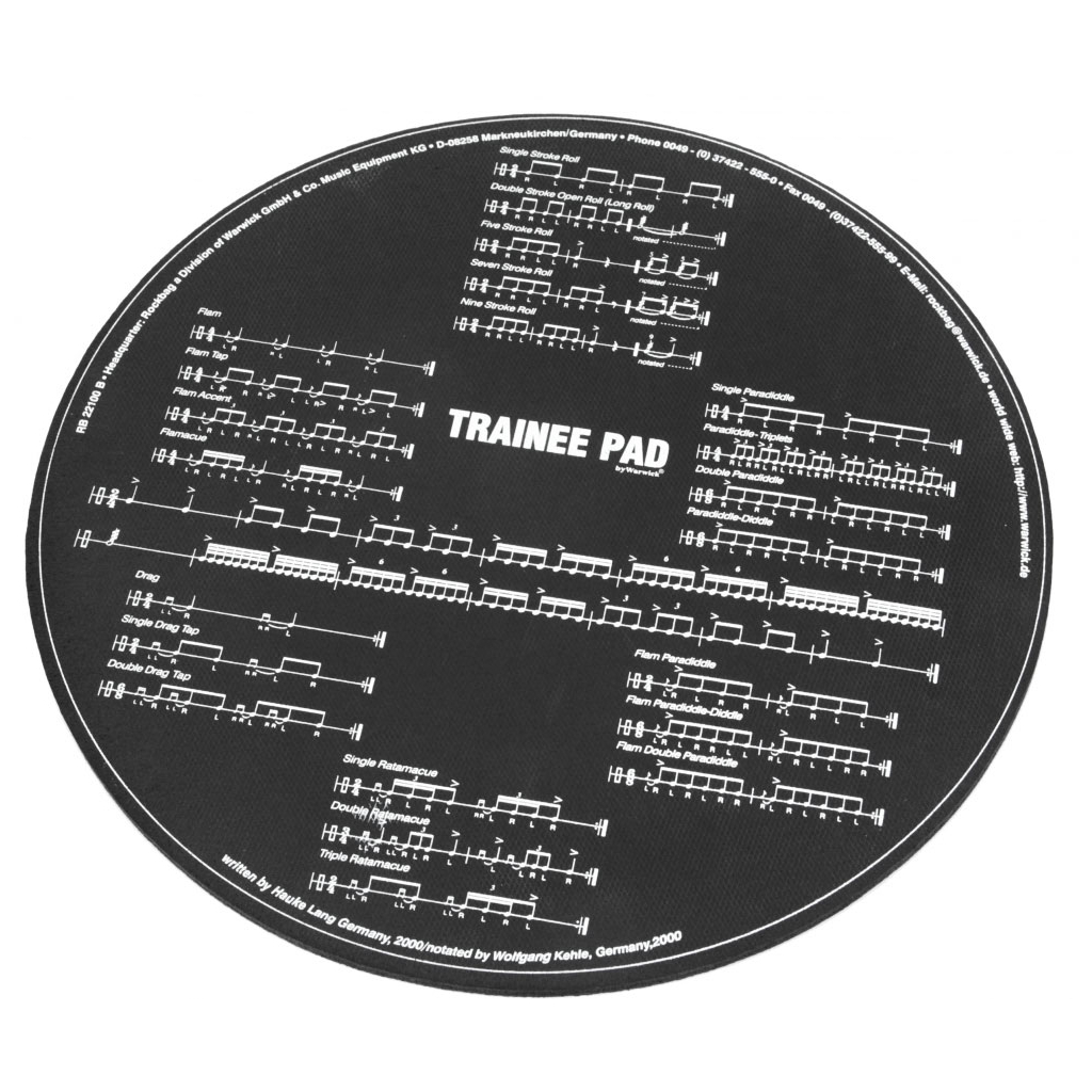 Тренувальний пед RockBag 12" Practice Pad (RB 22100 B) - изображение 1