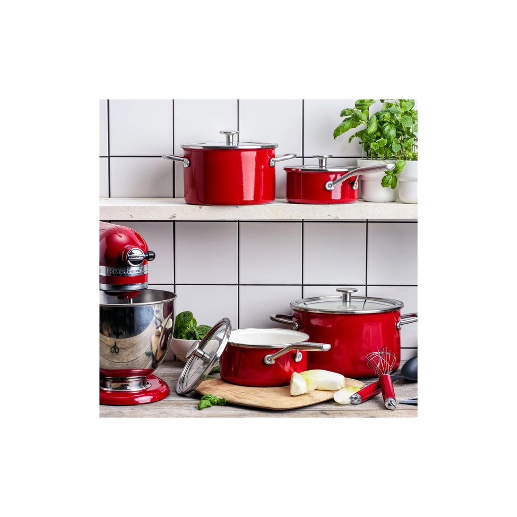 Ківш KitchenAid Steel Core, 16 см, 1,3 л, червоний (CC003287-001) - picture 6