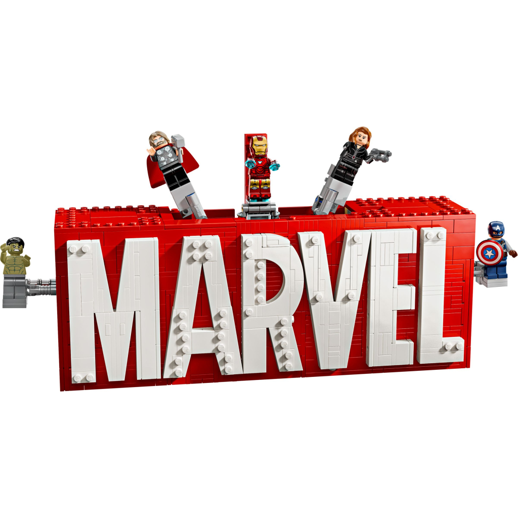 Конструктор LEGO Super Heroes Логотип і мініфігурки MARVEL (76313) - зображення 2