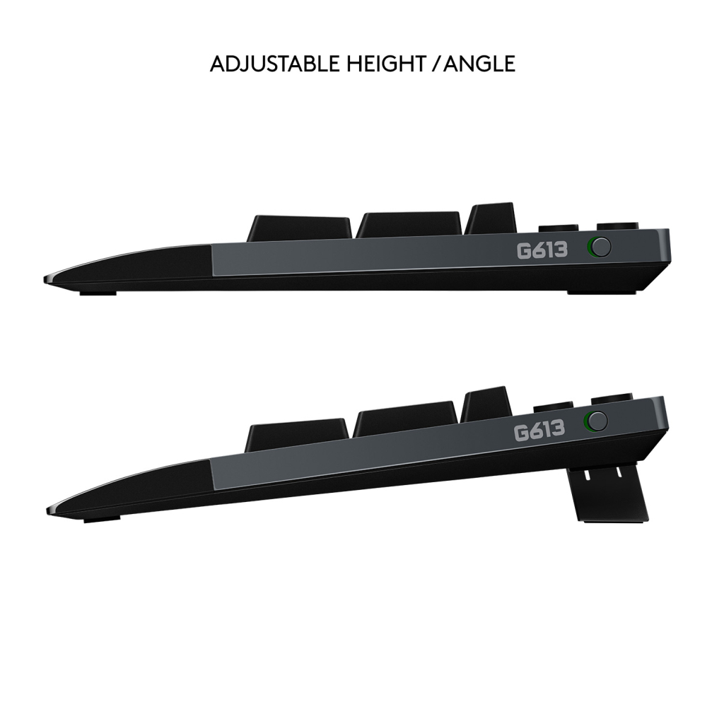 Клавіатура Logitech G613 Wireless Mechanical Gaming Romer-G Tactile UA Dark Gray (920-008393) - зображення 7