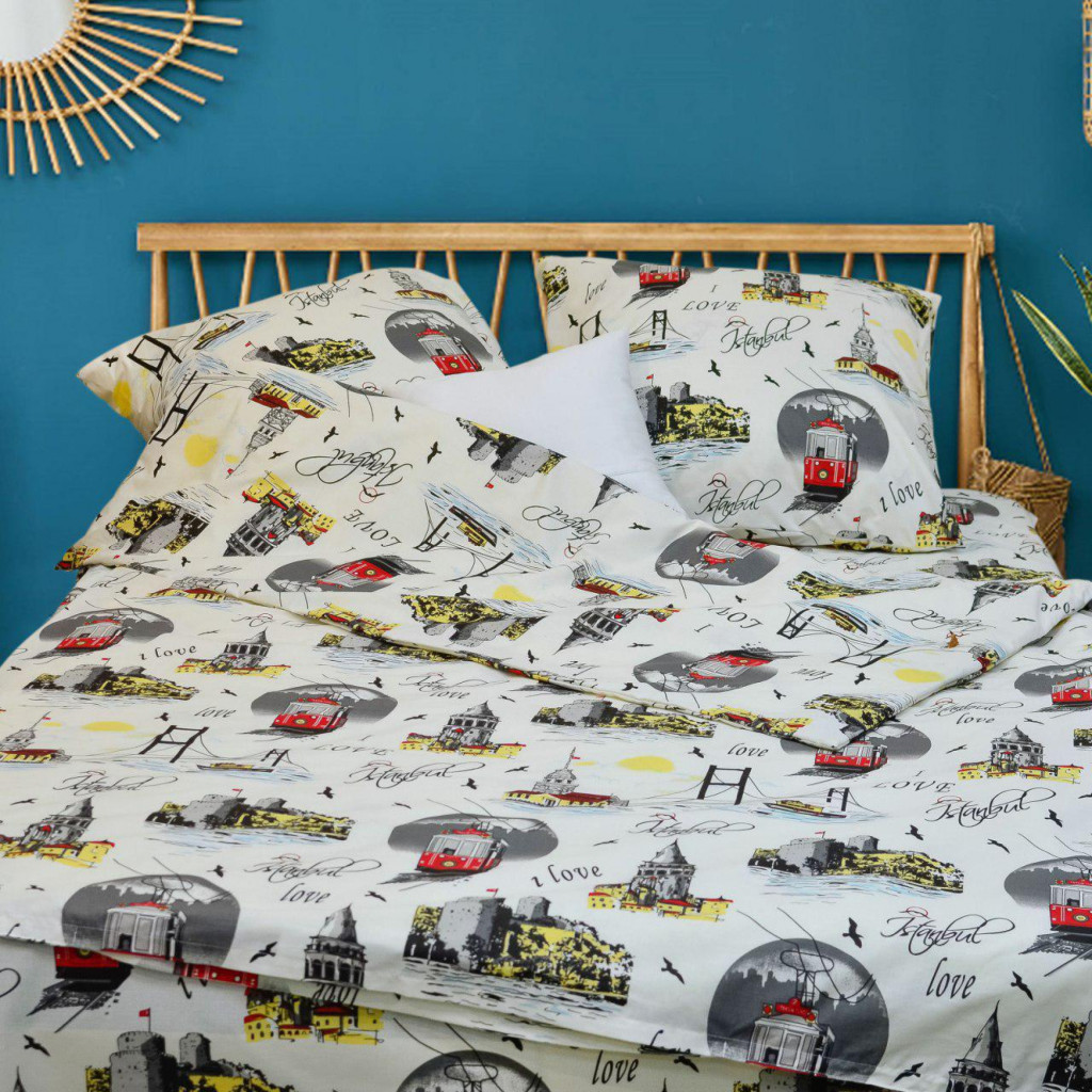 Постільна білизна Viluta 19022 Ранфорс двоспальний (19022-dv) - зображення 1