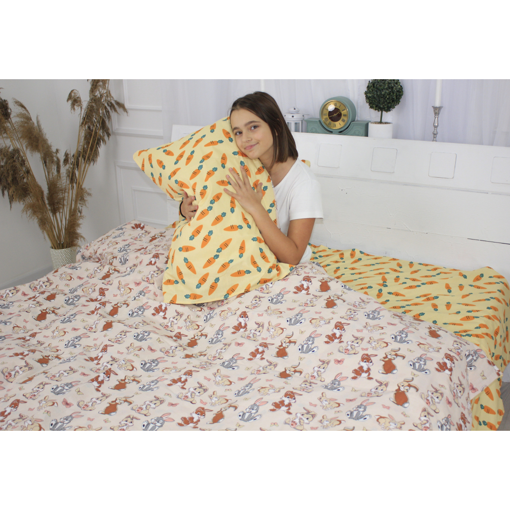 Постільна білизна MirSon Бязь 17-0530 Bambi Сімейний 160x220 (2200003677324) - зображення 4