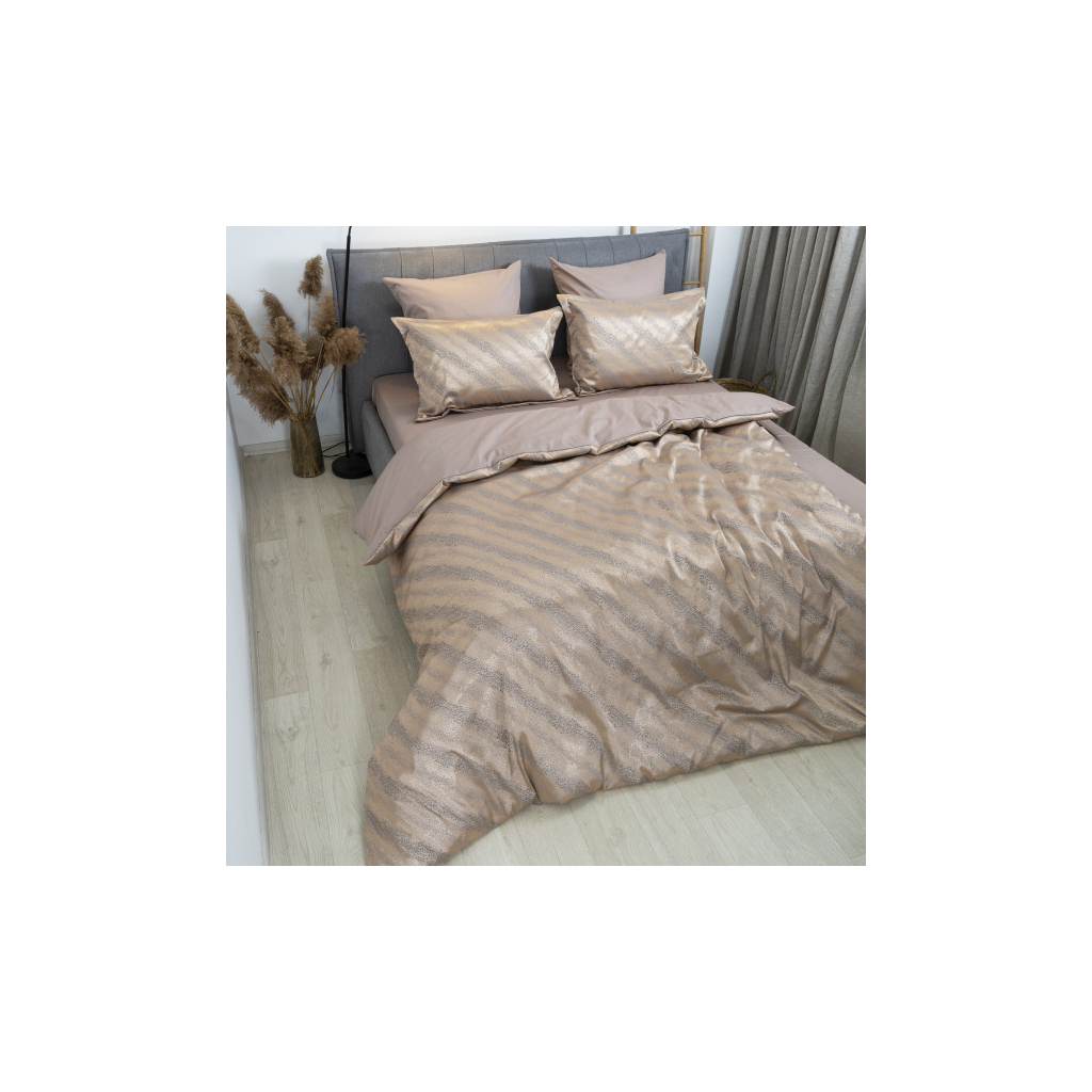 Постільна білизна Tiare 2437 Сатин Жаккард євро (2437_zakard_ev) - зображення 3