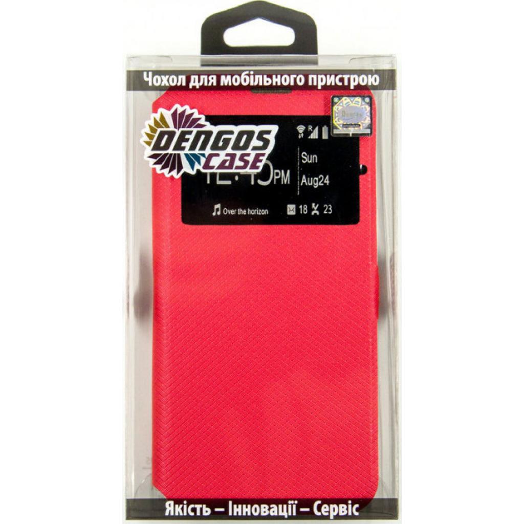 Чохол до мобільного телефона Dengos Flipp-Book Call ID Samsung Galaxy A11, red (DG-SL-BK-257) (DG-SL-BK-257) - зображення 5