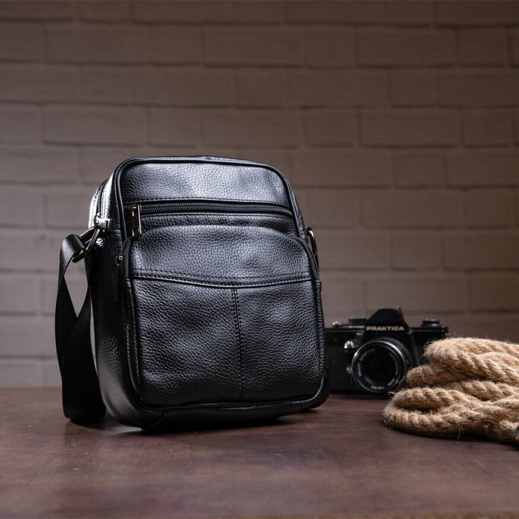 Сумка Vintage Чорна (14909) - зображення 7