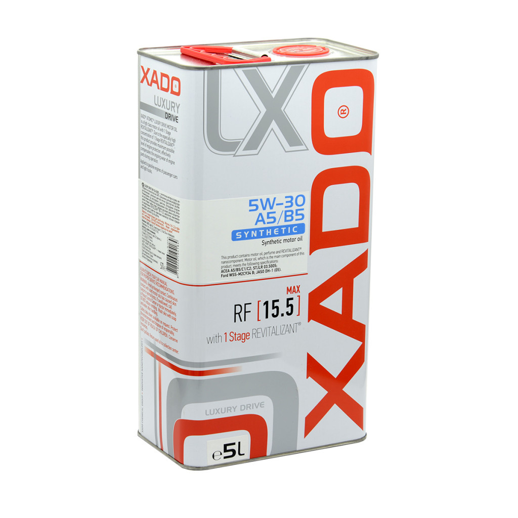 Моторна олива Xado 5W-30 A5/B5 Luxury Drive 5л (ХА 20379) - зображення 1