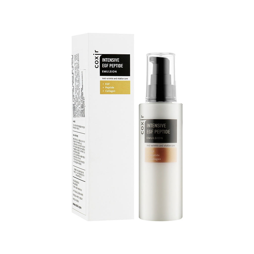 Емульсія для обличчя Coxir Intensive EGF Peptide Emulsion 100 мл (8809080826133) - зображення 2
