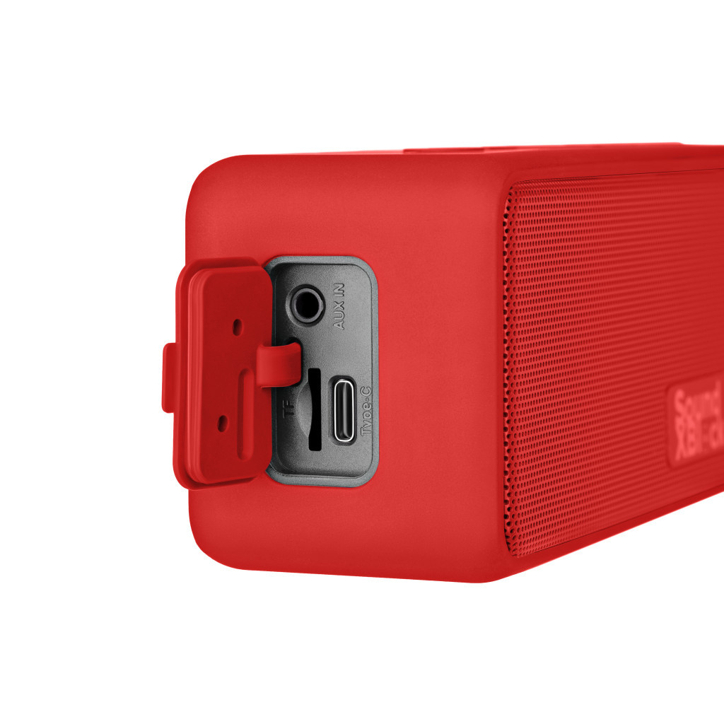 Акустична система 2E SoundXBlock TWS MP3 Wireless Waterproof Red (2E-BSSXBWRD) - зображення 8