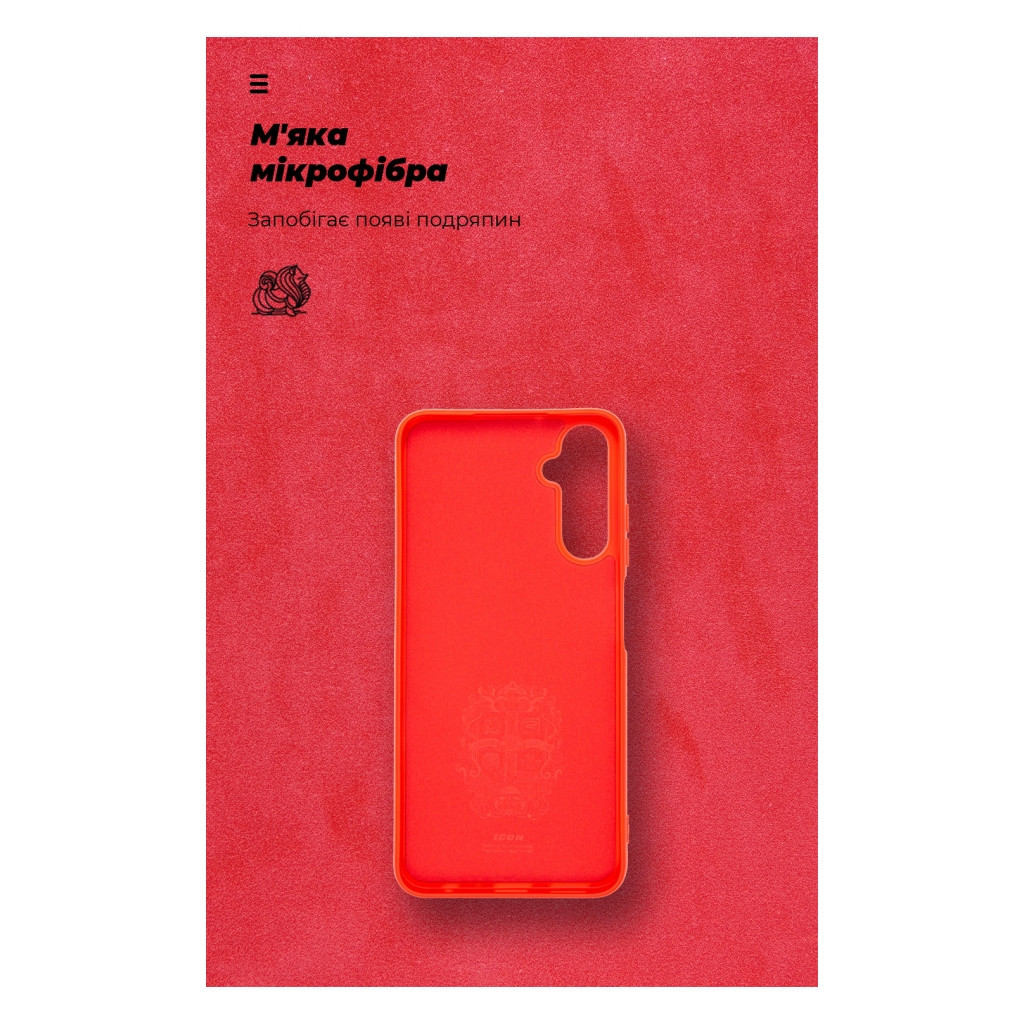 Чохол до мобільного телефона Armorstandart ICON Case Samsung A05s (A057) Red (ARM72569) - зображення 4