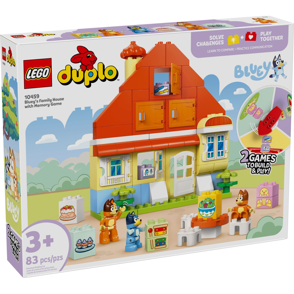 Конструктор LEGO DUPLO Bluey Родинний дім Блуї із грою на запам'ятовування (10459) - зображення 6