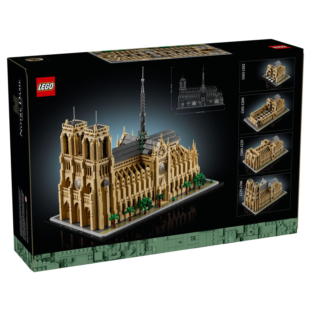 Конструктор LEGO Architecture Нотр-Дам-де-Парі (21061) - зображення 11