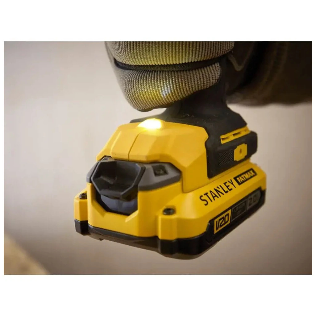 Гайковерт Stanley FatMax, Li-Ion 18V, 475 Нм, 1700 об/хв, 2500 уд/хв (без АКБ и ЗУ) (SFMCF900B) - зображення 10