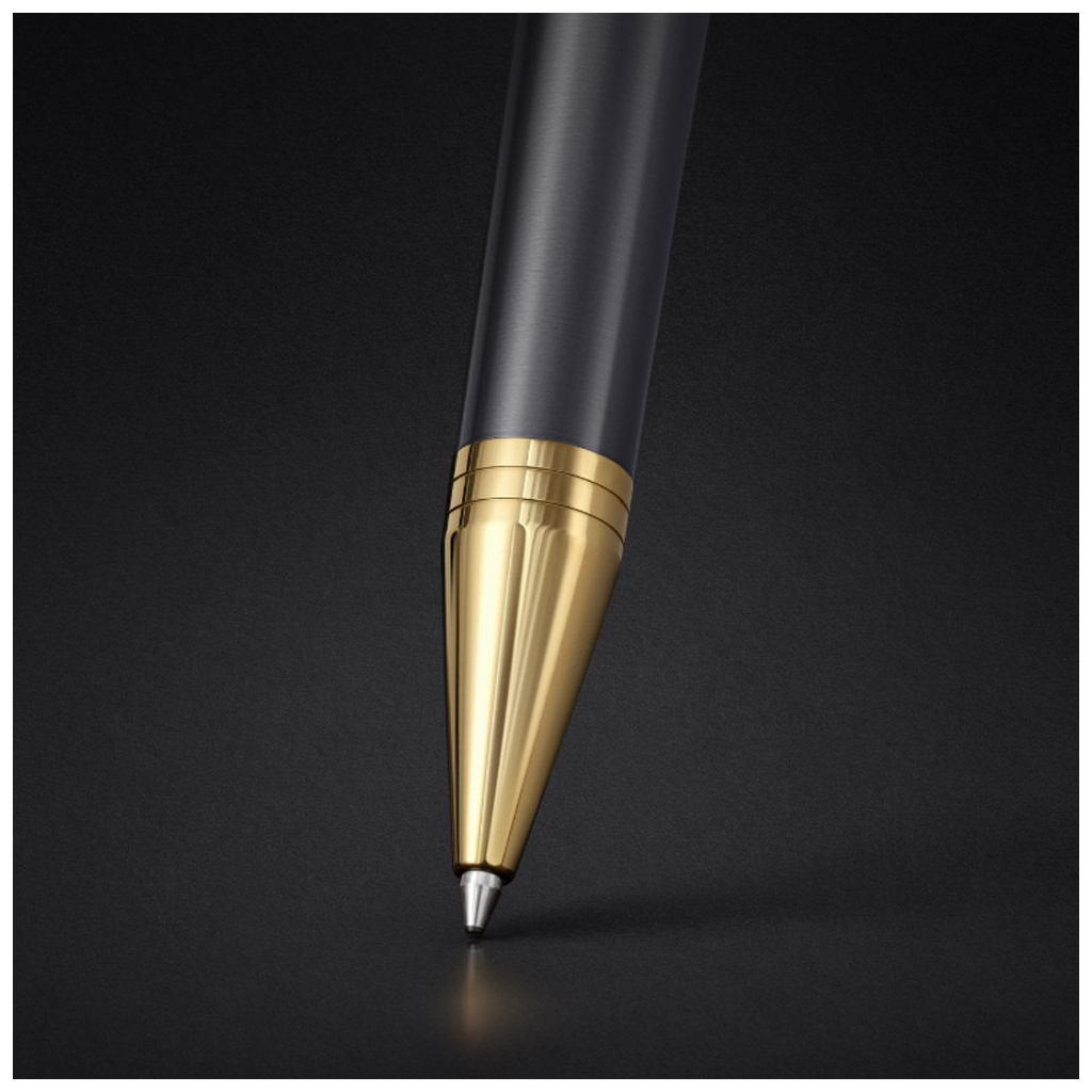 Ручка кулькова Parker INGENUITY Grey Lacquer GT BP (60 432) - зображення 4