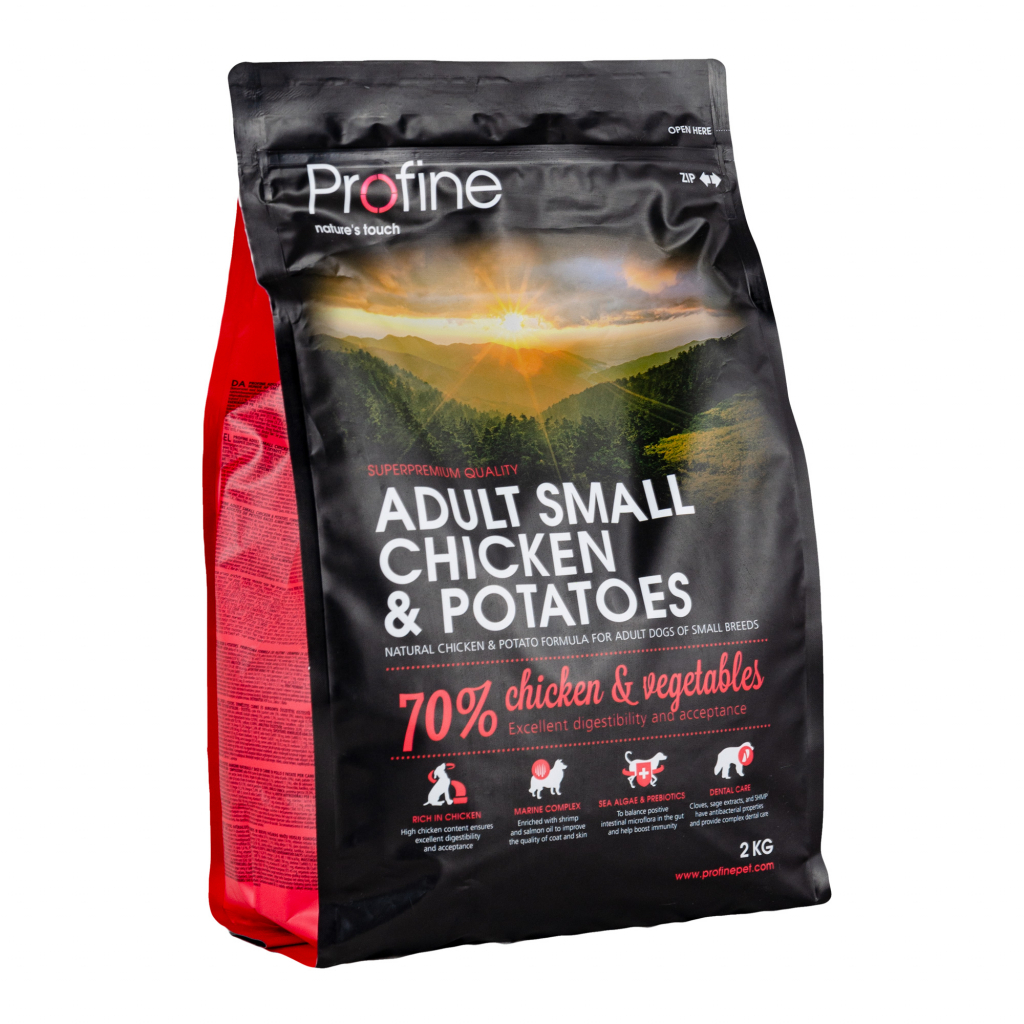 Сухий корм для собак Profine Adult Small з куркою і картоплею 2 кг (8595602517411) - зображення 2