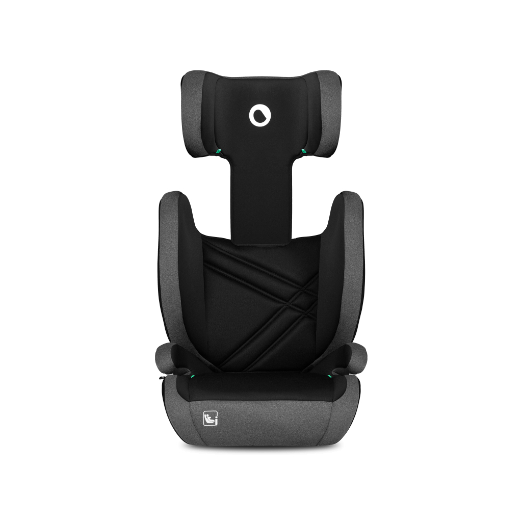 Автокрісло Lionelo Hugo I-Size Black Grey 15-36 кг (LO-HUGO I-SIZE BLACK GREY) - зображення 2