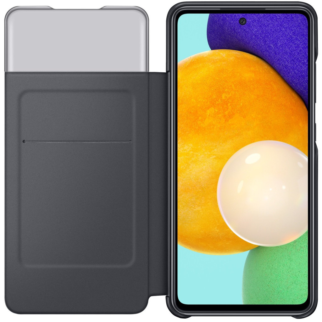 Чохол до мобільного телефона Samsung Galaxy A52/A525 S View Wallet Cover Black (EF-EA525PBEGRU) - зображення 4