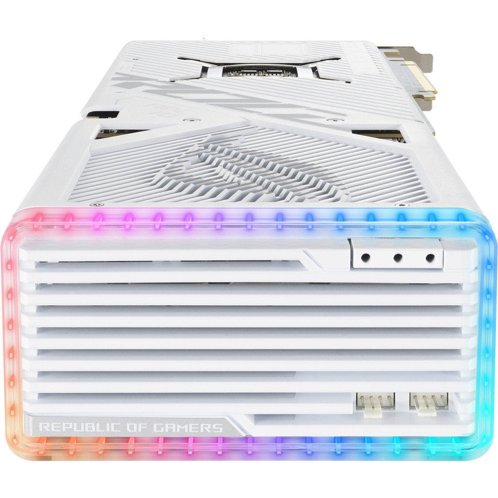 Відеокарта ASUS GeForce RTX4090 24GB ROG STRIX WHITE OC (ROG-STRIX-RTX4090-O24G-WHITE) - зображення 7