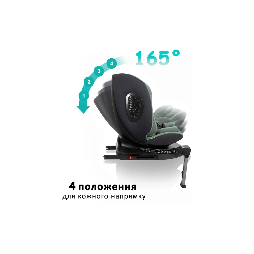 Автокрісло Bugs Aera 360 i-Size, ISOFIX, (036 кг) - Forest Pine (4823056520010) - зображення 9