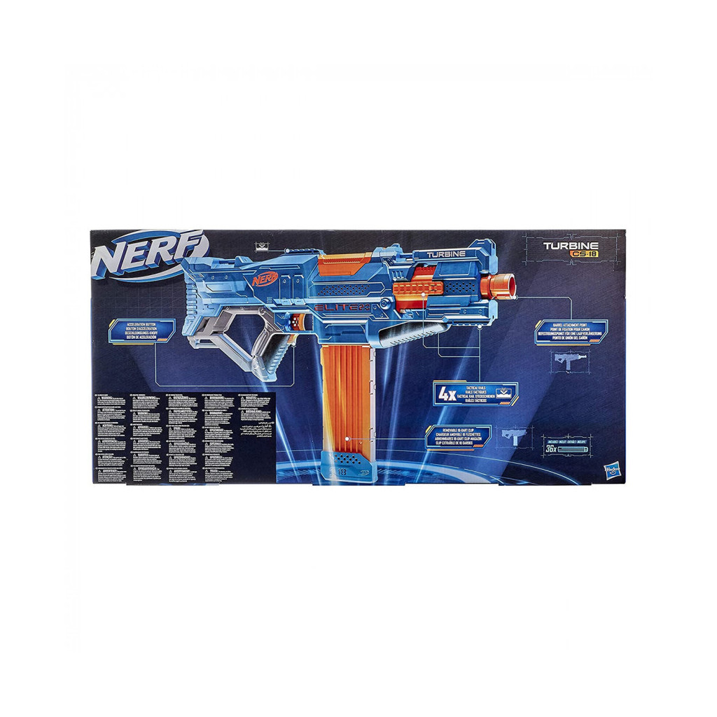 Іграшкова зброя Hasbro Nerf Elite 2.0 Turbine CS-18 (6282747) - зображення 6