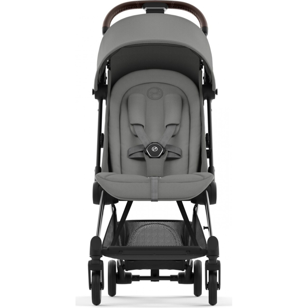 Коляска Cybex Coya Chrome Dark Brown Mirage Grey (522004395) - зображення 3